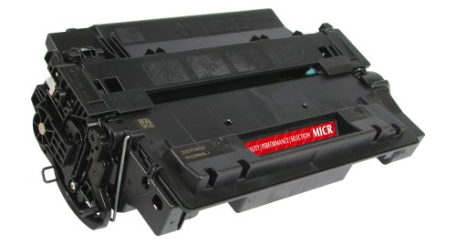 HP CE255X (HP 55X) MICR High Capacity Black Toner Cartridge