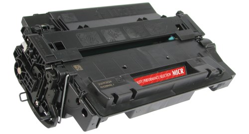 Black MICR Toner Cartridge compatible with the HP (HP55A) CE255A