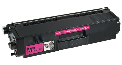 Magenta Toner Cartridge compatible with the Brother TN310M