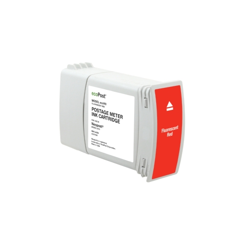 Red Inkjet Cartridge compatible with the Neopost 4127176R