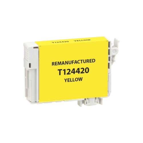 Yellow Inkjet Cartridge compatible with the Epson T124420