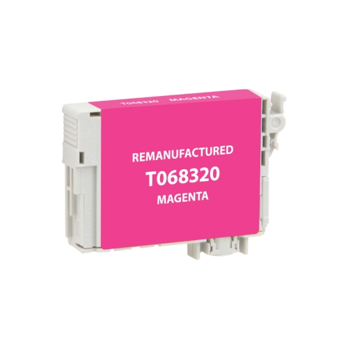 High CapacityMagenta Inkjet Cartridge compatible with the Epson T068320
