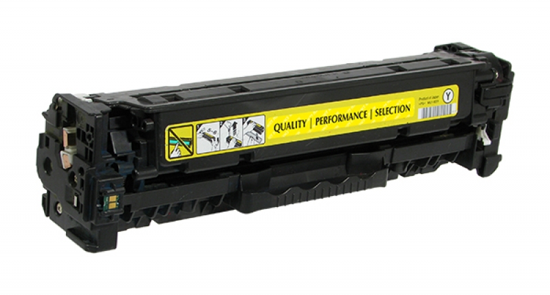 HP Compatible HP CE412A HP 305A Extended Yield Yellow Toner Cartridge