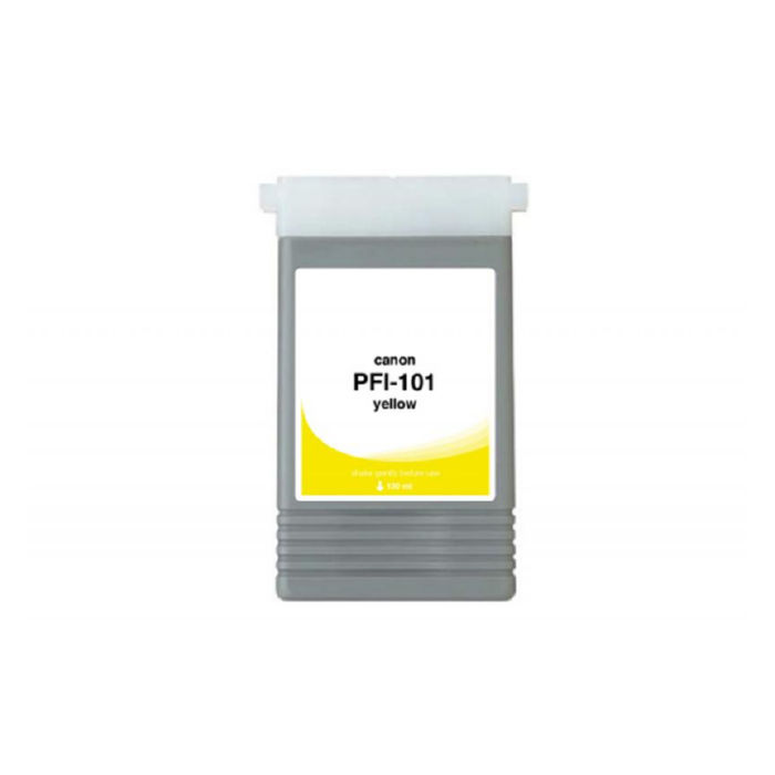 Non-OEM Canon PFI-101Y ink cartridge Yellow