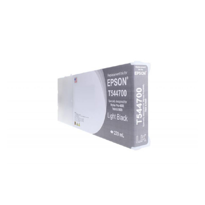 Clover Imaging Remanufactured Epson T544700 Light Black Pigment Inkjet Cartridge
