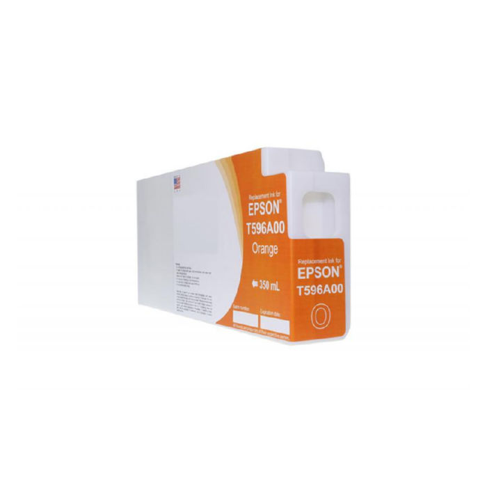 Clover Imaging Remanufactured Epson T596A ink cartridge Orange 350 ml
