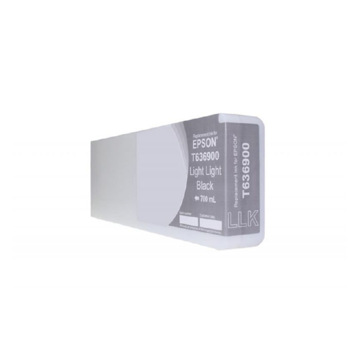 Clover Imaging Remanufactured Epson Light Light Black T636900 UltraChrome HDR 700 ml Ink Cartridge