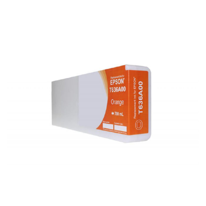 Clover Imaging Remanufactured Epson Orange T636A00 UltraChrome HDR 700 ml Ink Cartridge