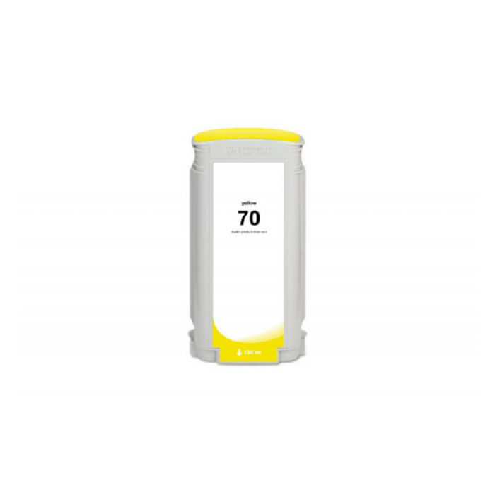 Non-OEM HP 70 Ink Cartridge Yellow 130 ml