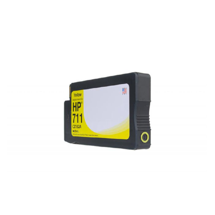 Clover Imaging Remanufactured HP CZ132A (HP 711A) Yellow Inkjet Cartridge