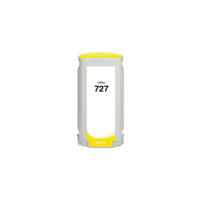 Non-OEM HP 727 300-ml Yellow DesignJet Ink Cartridge (F9J78A)