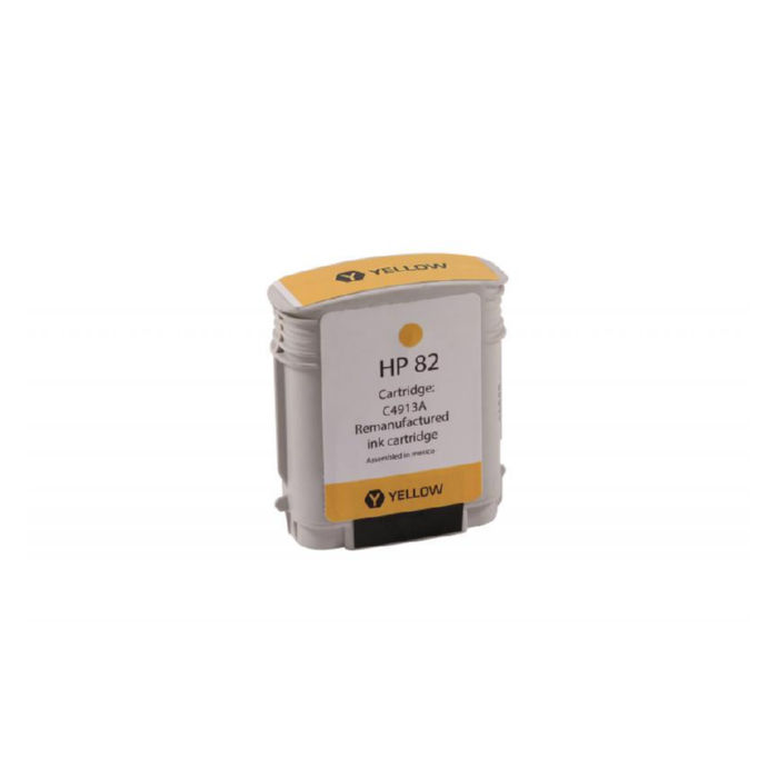Clover Imaging Remanufactured HP 82 69-ml Yellow DesignJet Ink Cartridge (C4913A)