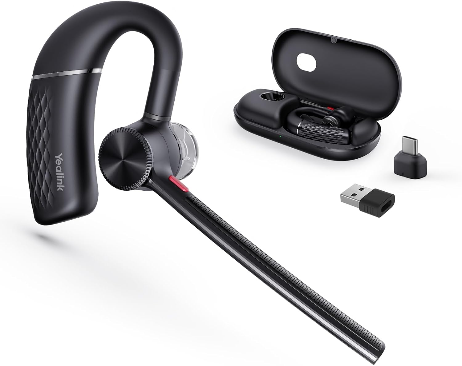Yealink BH71 Pro Bluetooth Headset with USB-C/A Dongle, Teams Certified