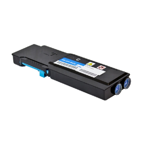 Cyan Toner Cartridge compatible with the Dell 331-8424, 331-8428, 331-8432