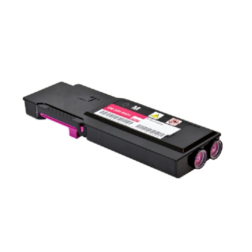 Magenta Toner Cartridge compatible with the Dell 331-8423, 331-8427, 331-8431