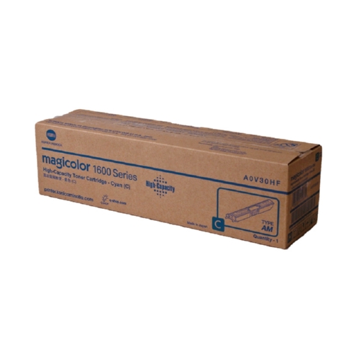 Konica Minolta A0V30HF Cyan Laser Toner Cartridge