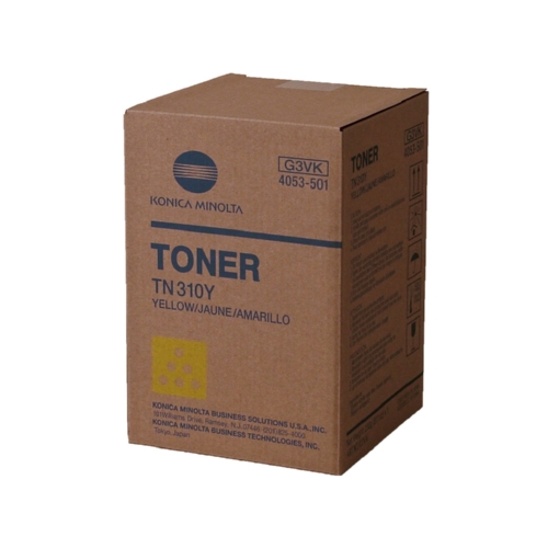 Konica Minolta 4053-501 Yellow Laser Toner Cartridge