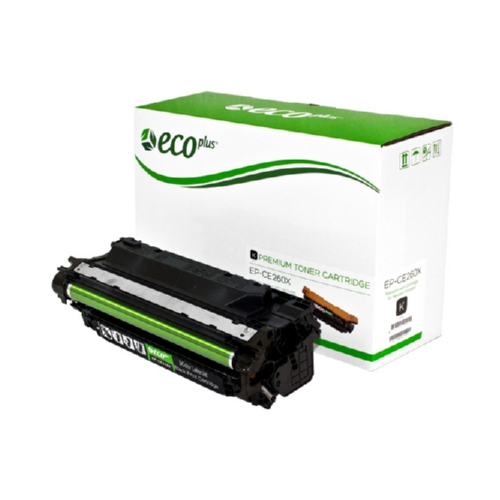 HP CE260X (HP 649X) Black Laser Toner Cartridge Remanufactured 17K Yield