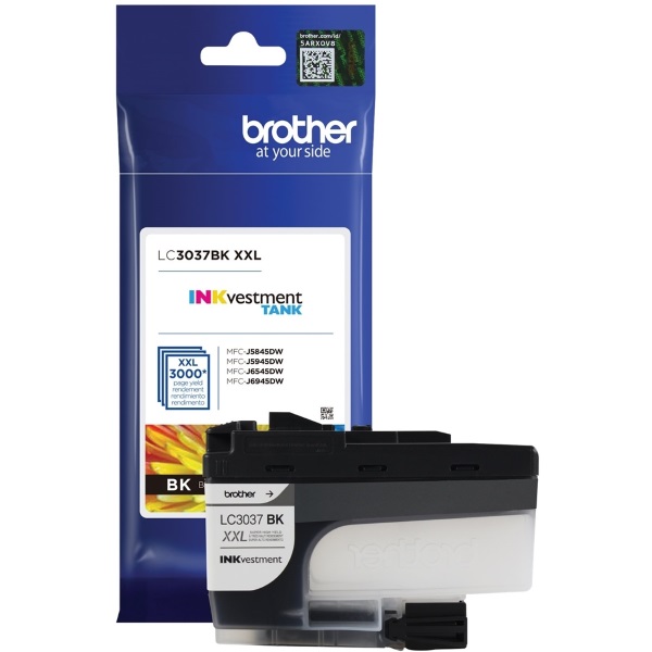 Brother LC3037BK Super High Yield Black Ink Cartridge