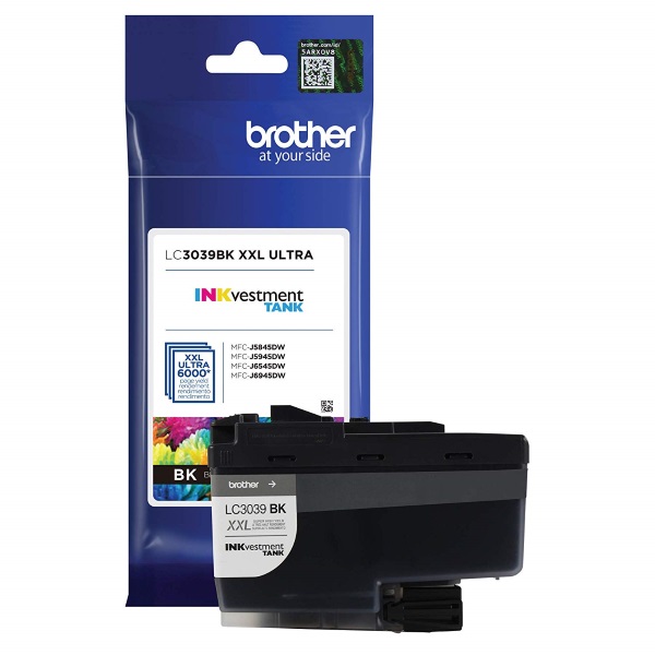 Brother LC3039BK Ultra High Yield Black Ink Cartridge
