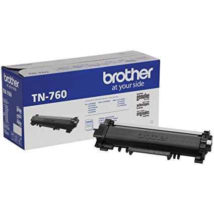 Brother TN-760 (TN760) Black Toner Cartridge