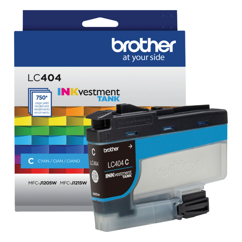 Brother LC404CS Standard Yield Cyan Ink Cartridge