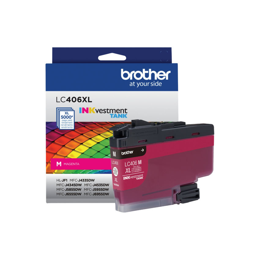 Brother LC406XLMS High Yield Magenta Ink Cartridge