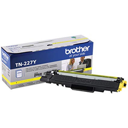 Brother TN-227Y OEM Toner Yellow 2300 Pages High Yield