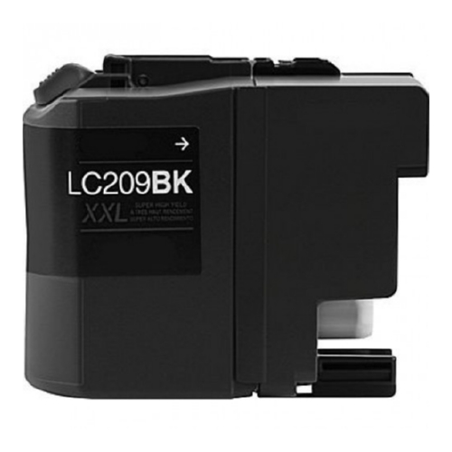 Brother  LC209BK Extra High Yield Black Inkjet Cartridge