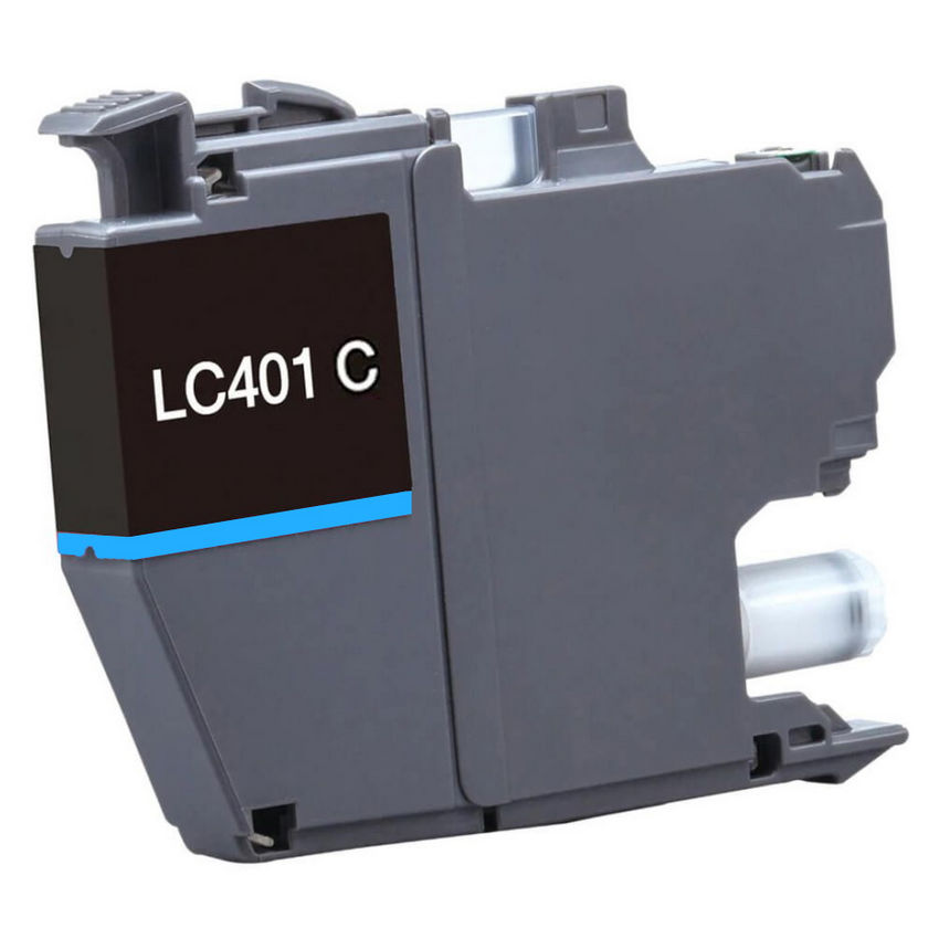 Brother Compatible LC401C Ink Cartridge - Single Pack - Cyan
