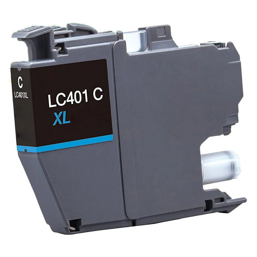 Brother Compatible LC401XLC Ink Cartridge - Single Pack - Cyan