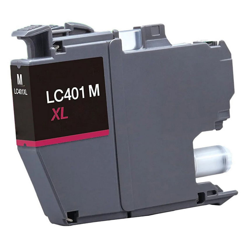 Brother Compatible LC401XLM Ink Cartridge - Single Pack - Magenta