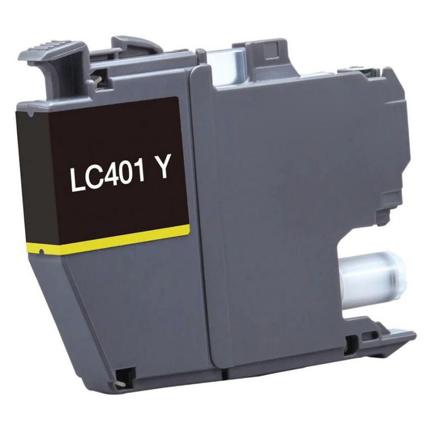 Brother Compatible LC401Y Ink Cartridge - Single Pack - Yellow