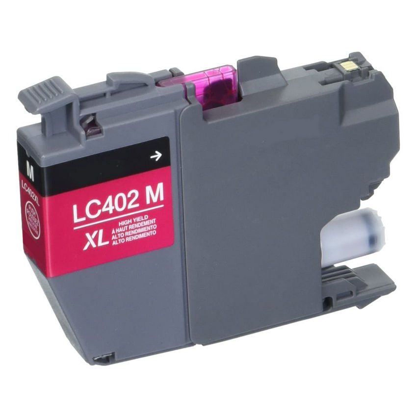 Brother Compatible LC402XLM ink cartridge High Yield Magenta