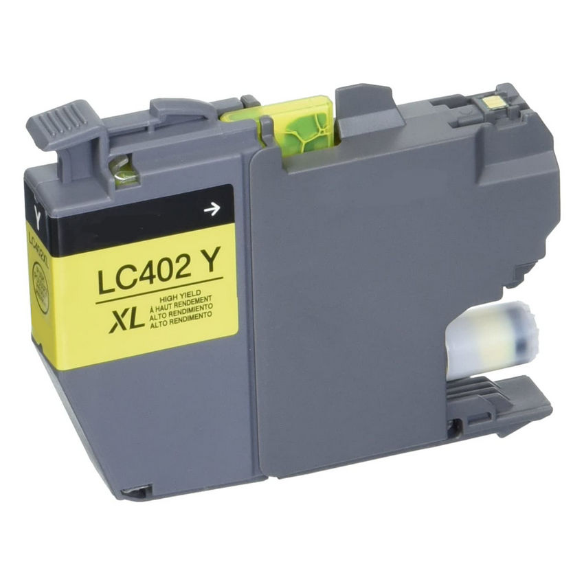 Brother Compatible LC402XLY ink cartridge High Yield Yellow