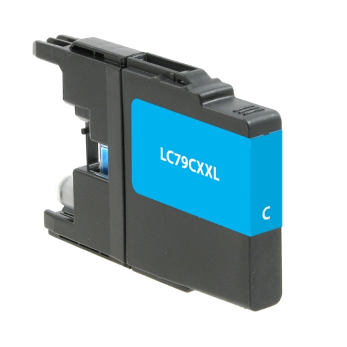 Premium Brand Brother LC79C High Yield Cyan Inkjet Cartridge
