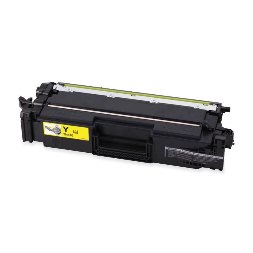 Brother Compatible TN810Y Standard Yield Yellow Toner Cartridge