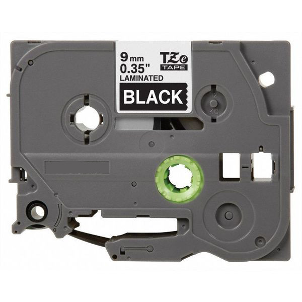 Brother Compatible TZe-325 P-Touch Label Tape, White on Black