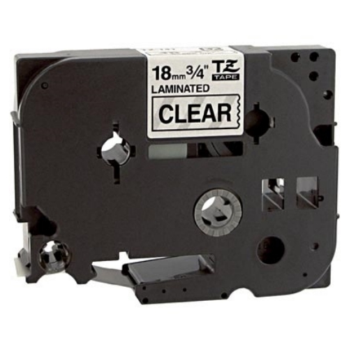 Brother Compatible TZe-141 P-Touch Label Tape, Black on Clear
