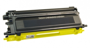 Brother TN110Y Yellow Toner Cartridge - Remanufactured 1.5K Pages