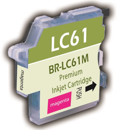Brother LC61M Magenta Inkjet Cartridge