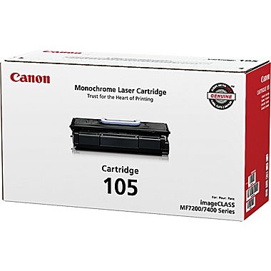 Canon 105 Black Toner Cartridge (0265B001AA) Genuine Canon