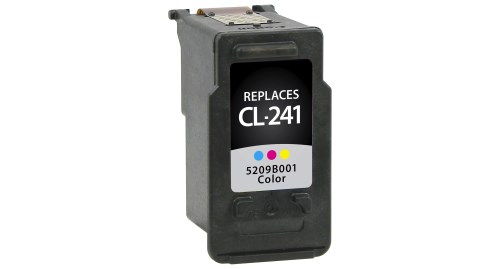 Color Inkjet Cartridge compatible with the Canon CL-241, CL-241XL, 5208B001, 5209B001