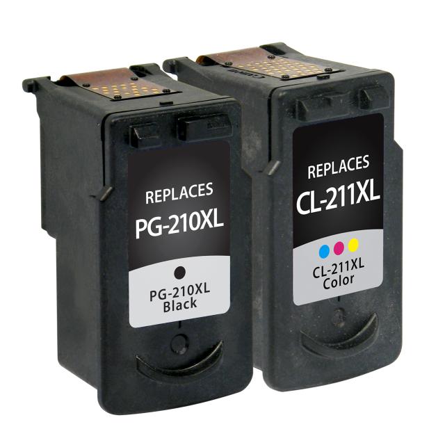 Canon 2973B001, PG-210XL, CL-211XL Combo Inkjet Cartridge Pack