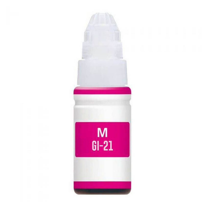 Compatible Canon GI-21 Ink Refill Bottle - 4538C001 - Magenta