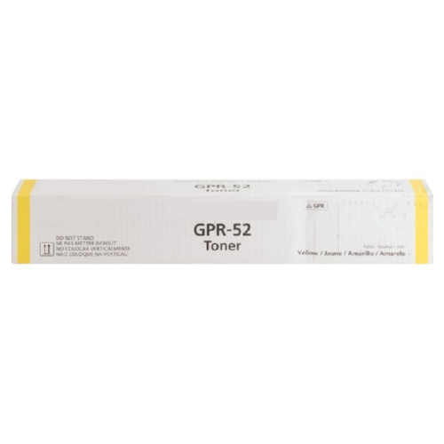 Canon 9109B003AA GPR-52 Yellow Toner Cartridge