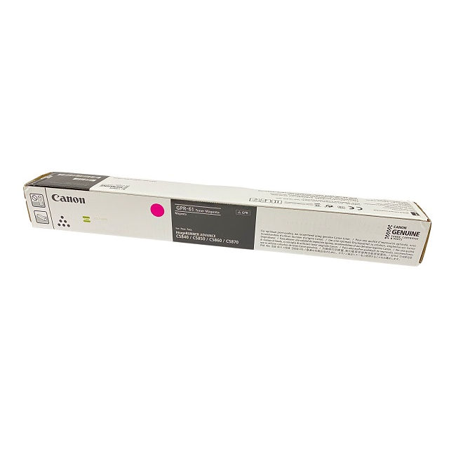 Canon 3765C003AA (GPR-61) OEM Magenta High Yield Toner Cartridge