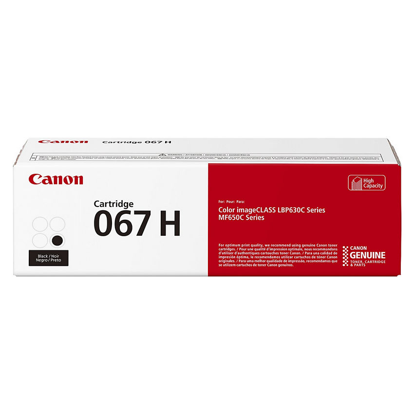 Canon 067H 5106C001 High-Capacity Black Toner Cartridge