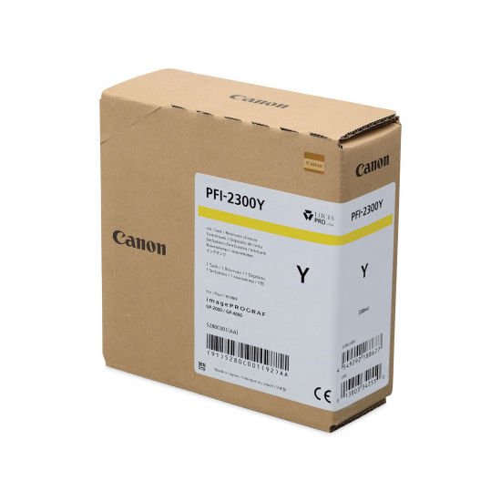 Canon PFI-2300Y Original Ink Cartridge - Yellow