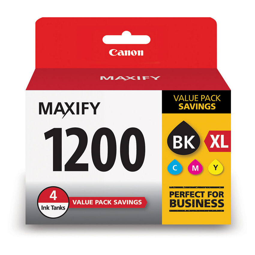 Canon 9183B005 (PGI-1200 XL) 4 Color Value Pack